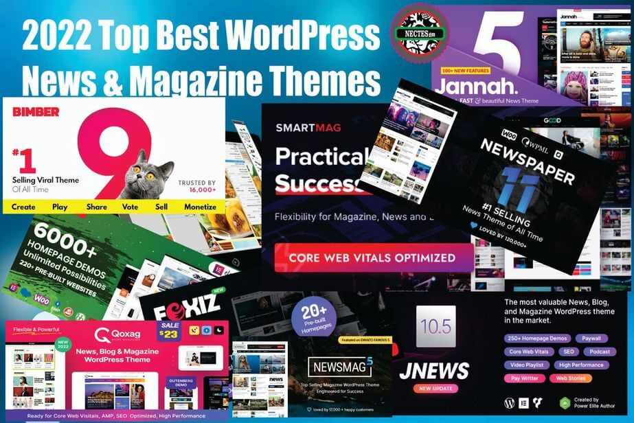 2022 Top Best WordPress News Magazine Themes 