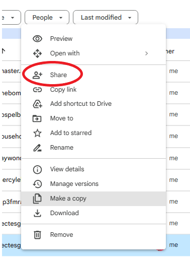 Configure Sharing Permissions in Google Drive Share the file to public